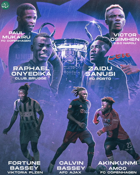 Nigerians in the 2022/2023 UEFA Champions League