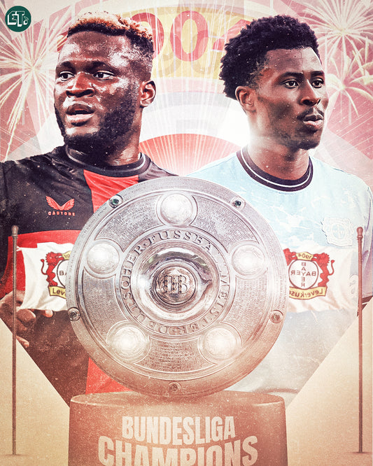 Boniface and Tella become the first Nigeria internationals since Oliseh to win the Bundesliga