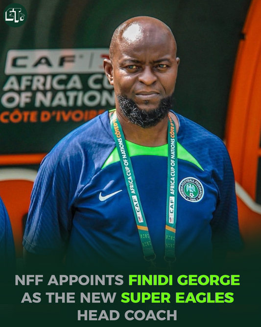 NFF appoints Finidi George as Super Eagles head coach