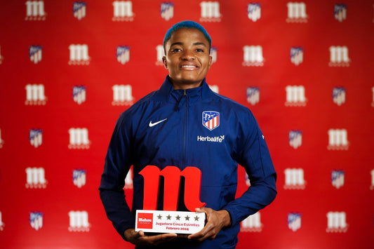 Super Falcons star, Rasheedat Ajibade clinches Atletico POTM honours
