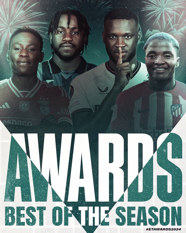 ETAwards: Osimhen, Nnadozie, Lookman, Ucheibe up for top honours
