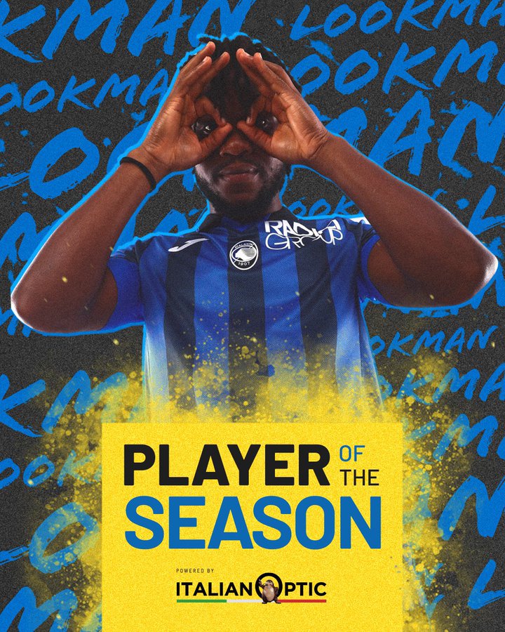 Ademola Lookman named Atalanta's Player of the Season again
