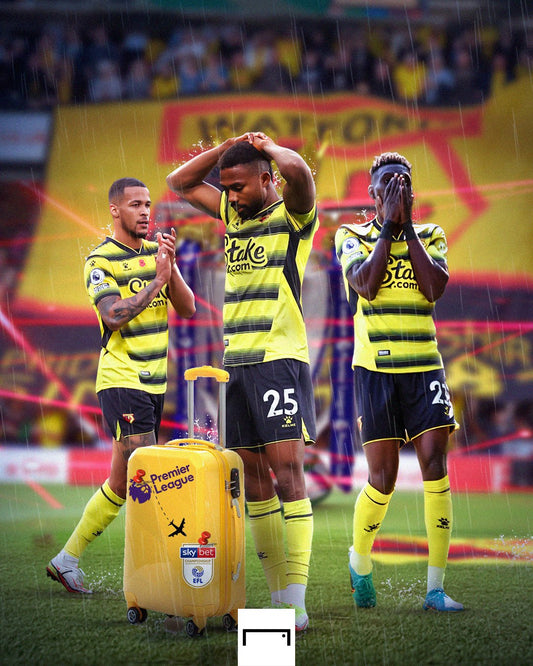 Dennis, Ekong, Etebo, Kalu suffer relegation with Watford