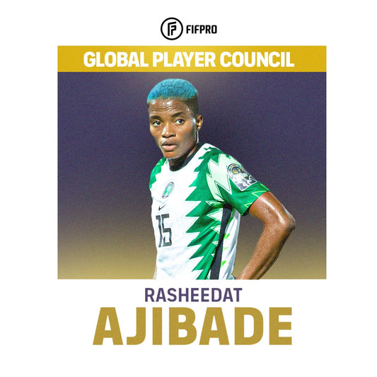 Super Falcons star Ajibade joins prestigious FIFPRO’s Global Player Council