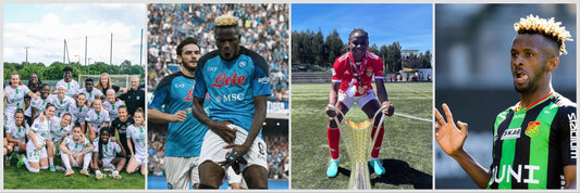 Ucheibe, Balogun, Okoronkwo, Otu are champions; Osimhen passes Weah