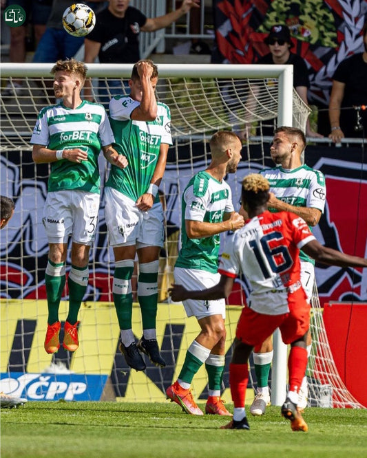 Moses Usor freekick goal vs FK Jablonec