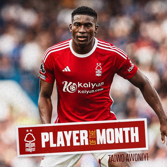 Awoniyi wins Nottingham Forest's POTM and GOTM awards for August