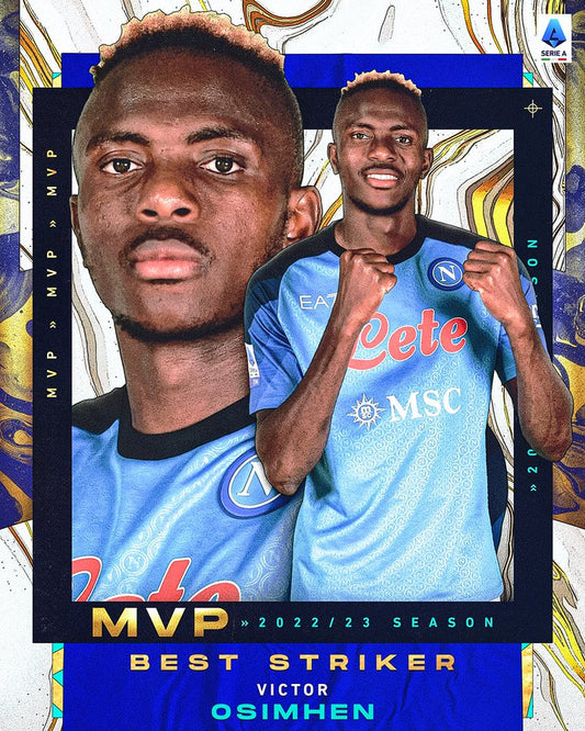 Osimhen named Serie A's best striker; Iwobi, Iheanacho secure club awards