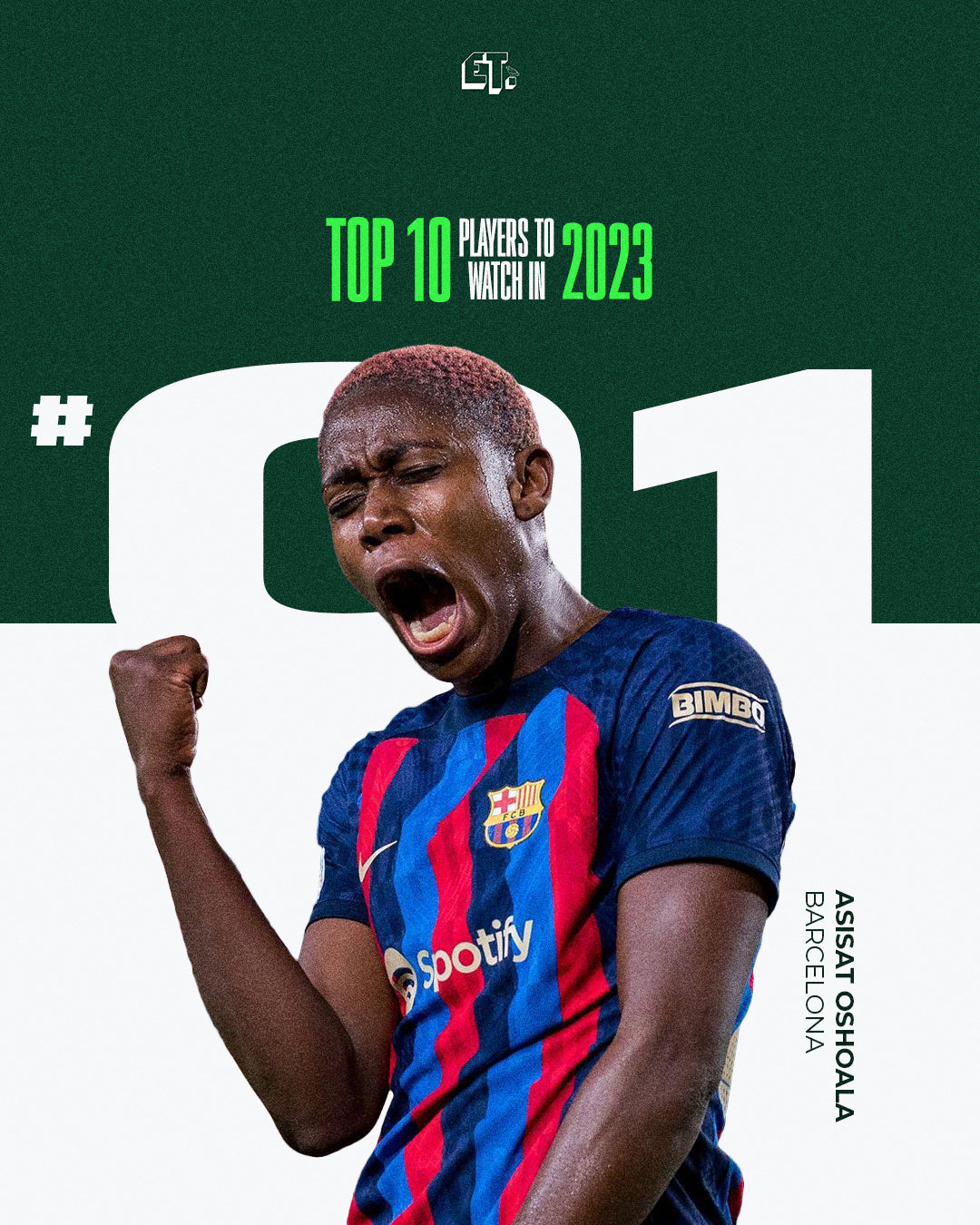 Top Ten: Oshoala, Demehin and the Nigerian female stars to watch in 2023