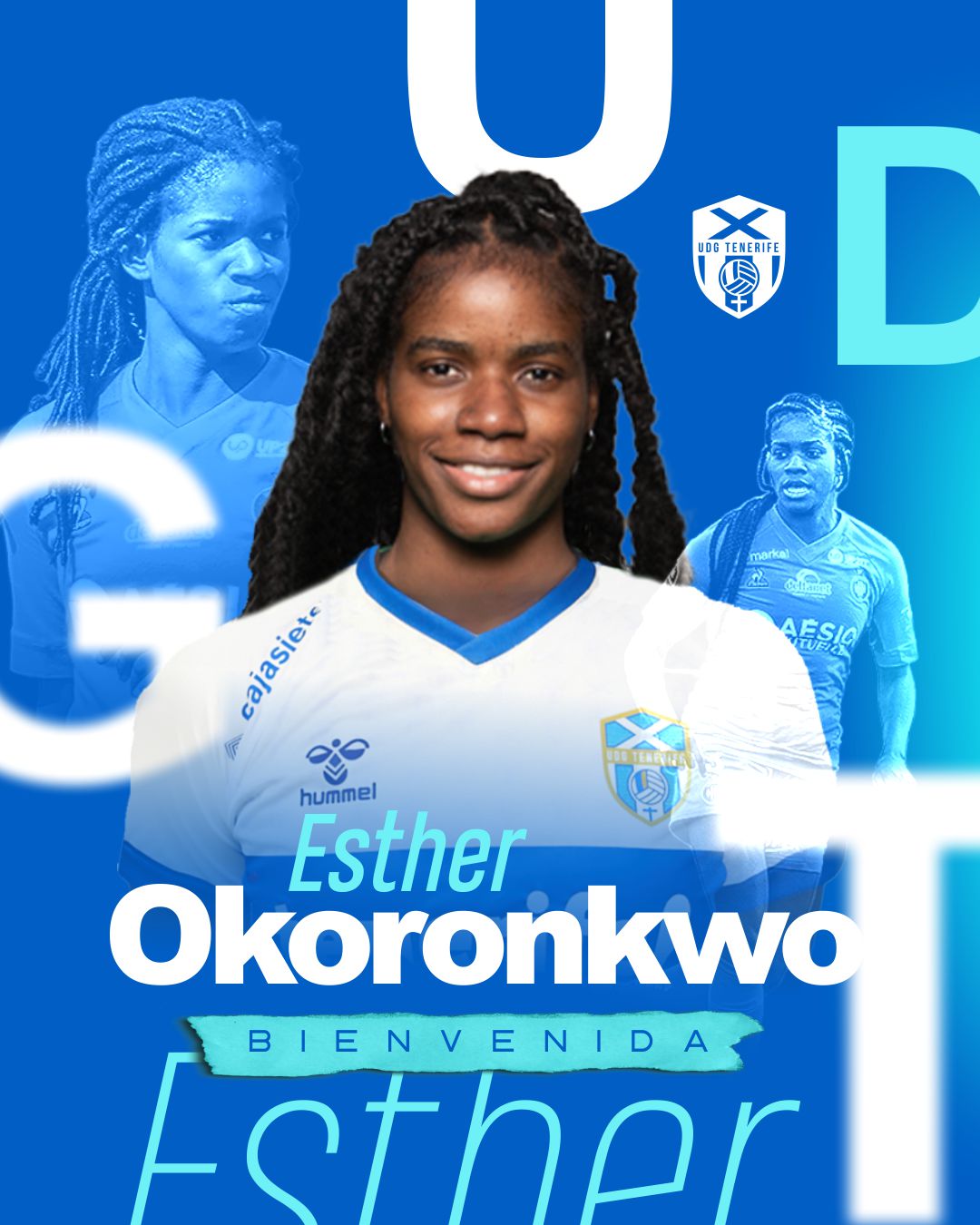 Super Falcons star Esther Okoronkwo joins UDG Tenerife