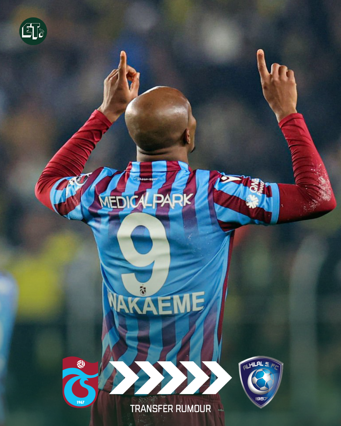 Al Hilal Saudi monitoring Anthony Nwakaeme's contract situation