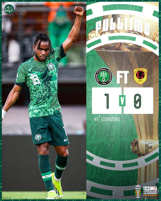 Nigeria 1-0 Angola: Super Eagles pick up AFCON semifinal ticket
