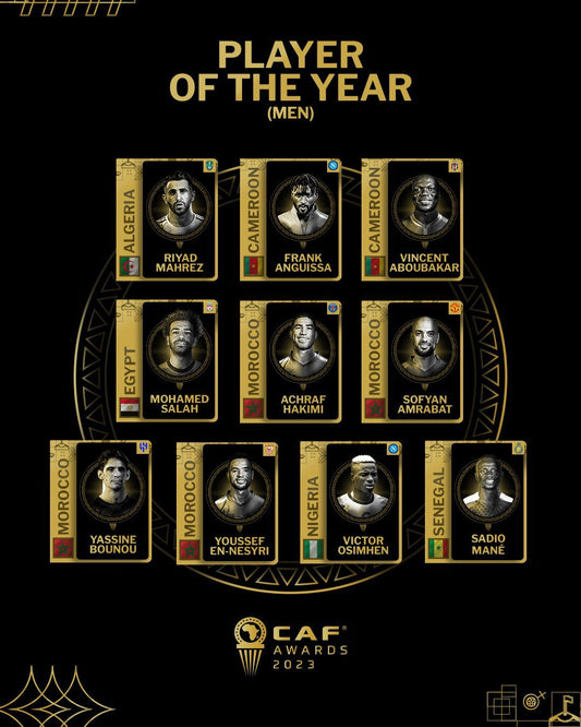African Player of the Year Award: Victor Osimhen makes CAF's Top Ten list