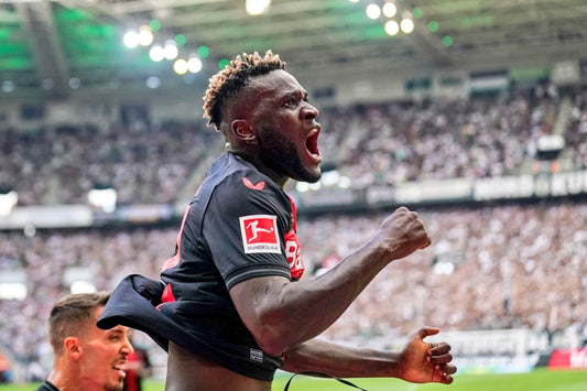 Victor Boniface goals vs Borussia Monchengladbach